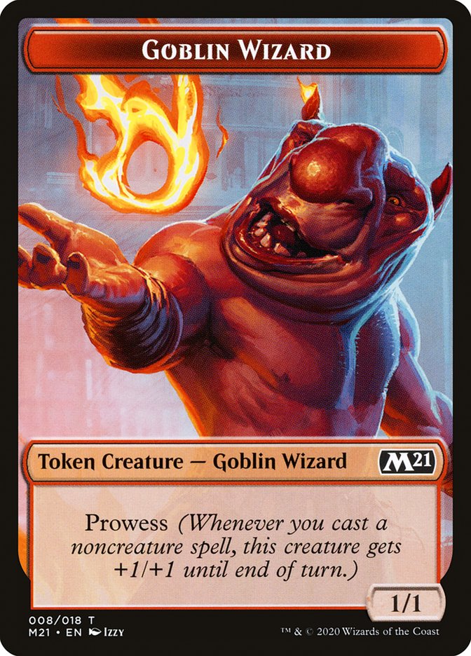 Goblin Wizard Token (8) (M21)