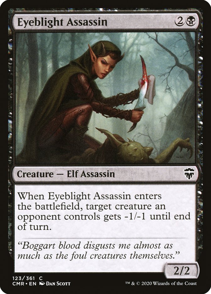 Eyeblight Assassin (123) (CMR)