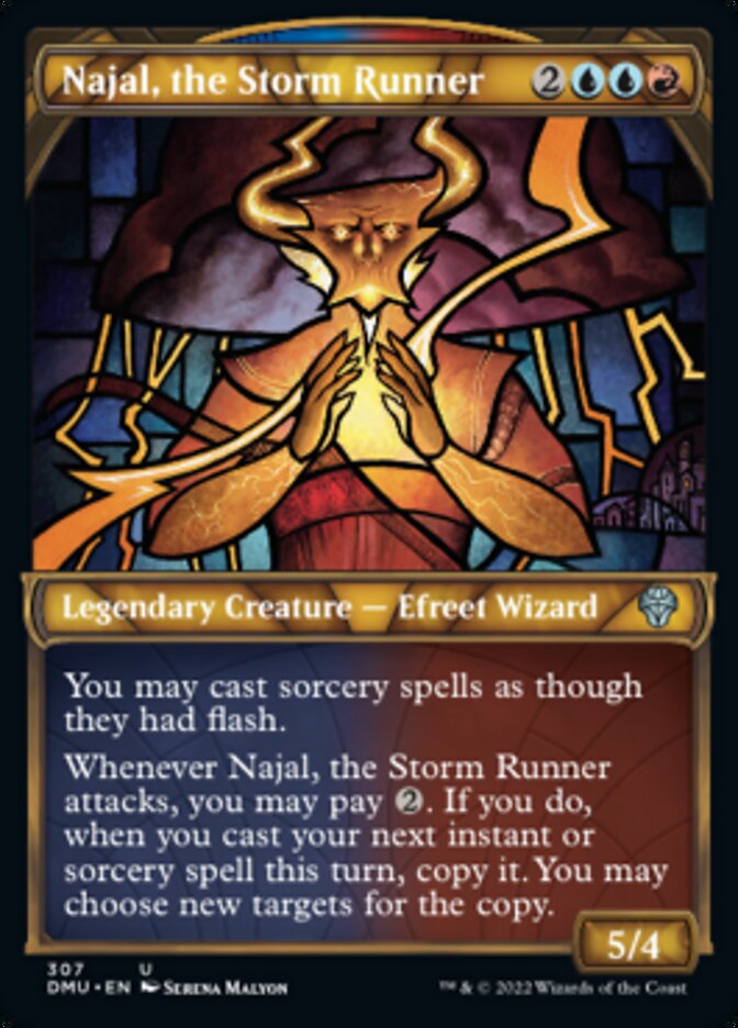 Najal, the Storm Runner (Showcase) (307) (DMU)