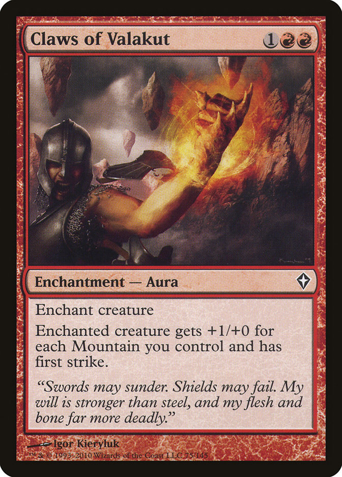 Claws of Valakut (75) (WWK)