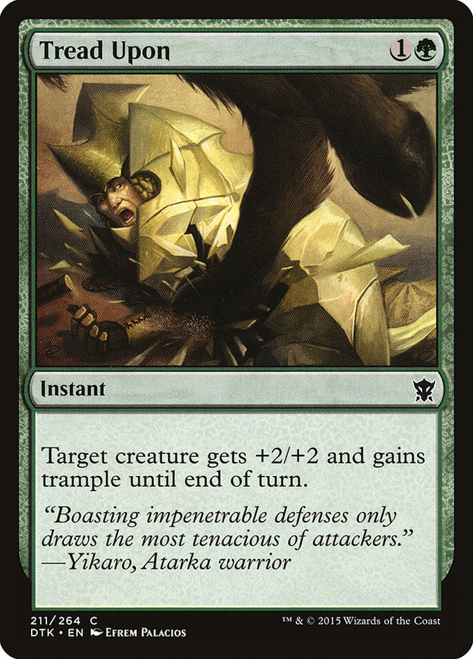Tread Upon (211) (DTK)