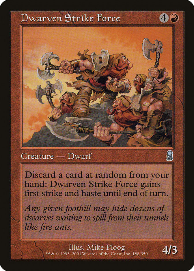 Dwarven Strike Force (188) (ODY)