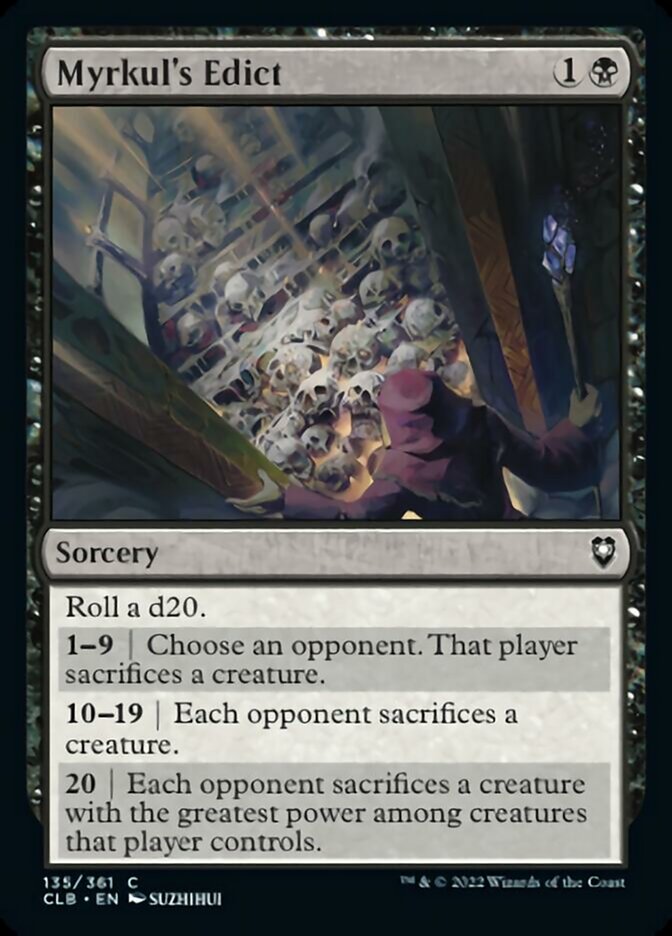 Myrkul's Edict (135) (CLB)
