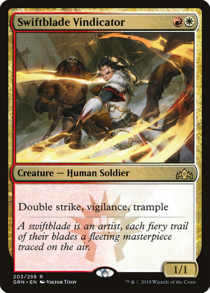 Swiftblade Vindicator (203) (GRN)