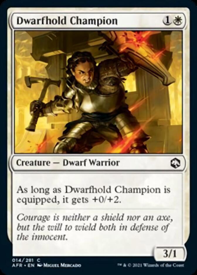 Dwarfhold Champion (14) (AFR)