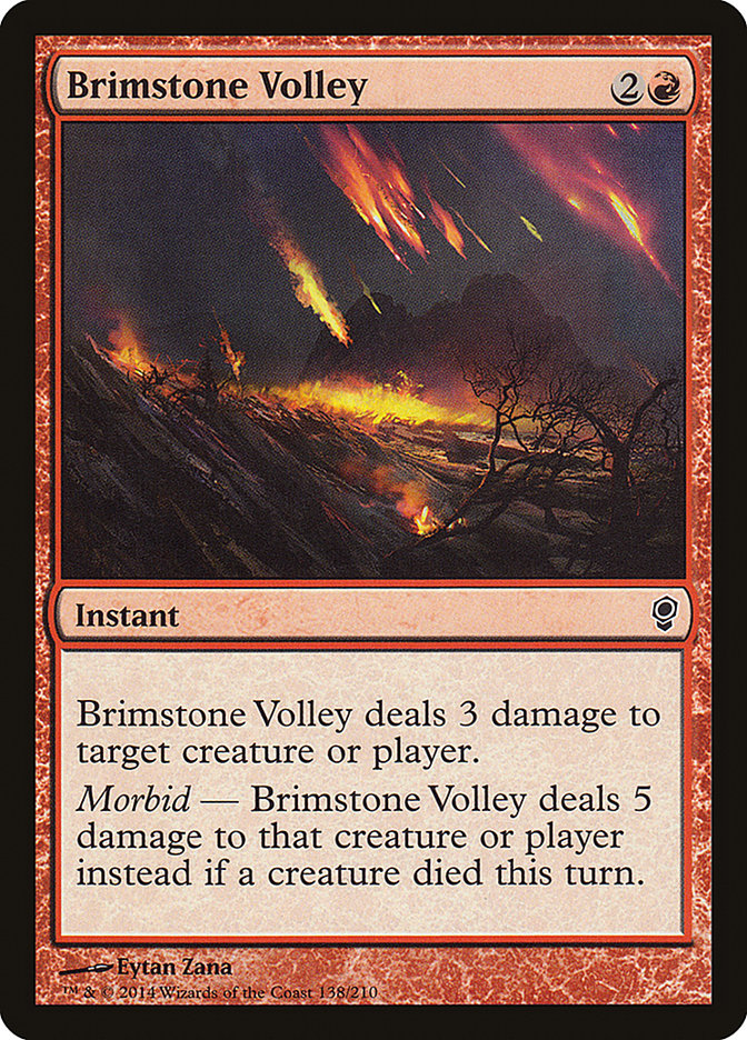 Brimstone Volley (138) (CNS)