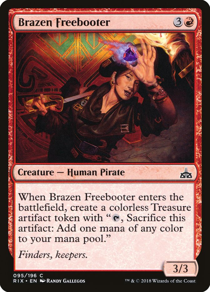 Brazen Freebooter (95) (RIX)