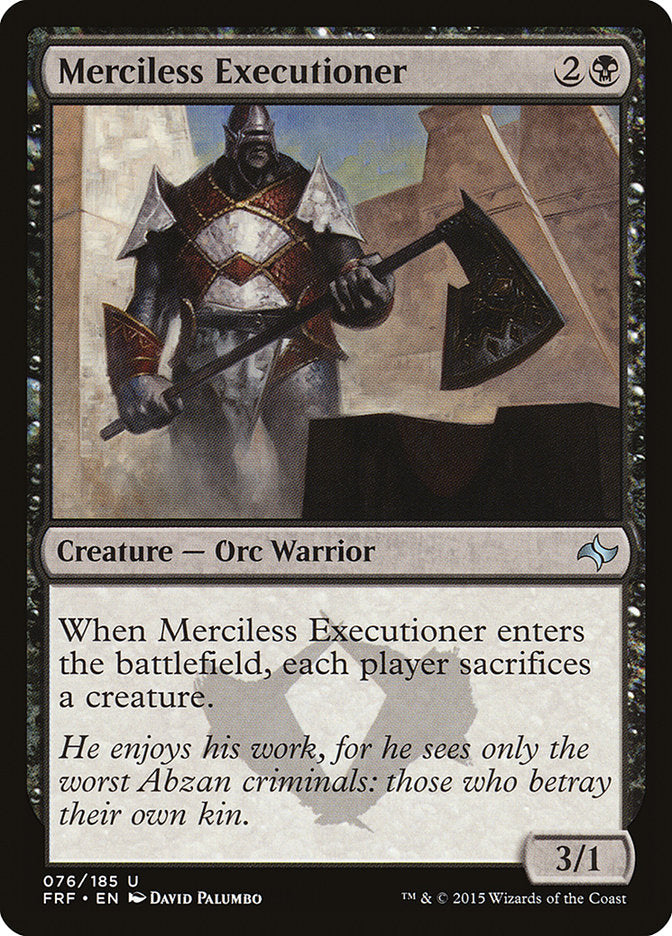 Merciless Executioner (76) (FRF)