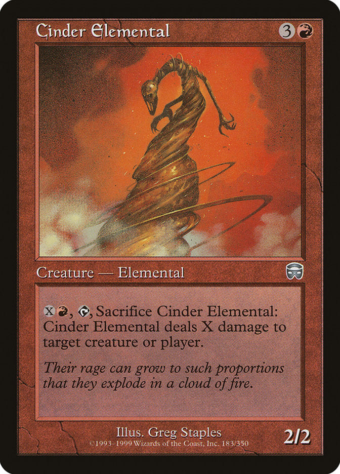 Cinder Elemental (183) (MMQ)