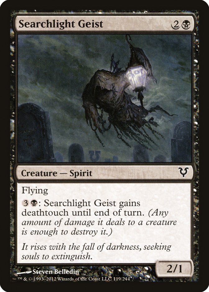 Searchlight Geist (119) (AVR)