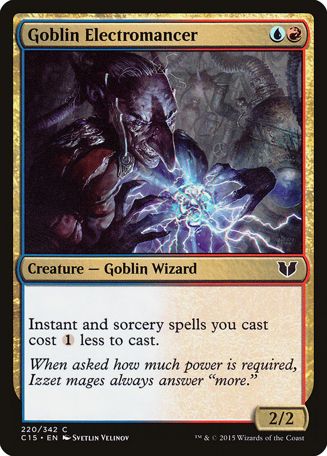 Goblin Electromancer (220) (C15)