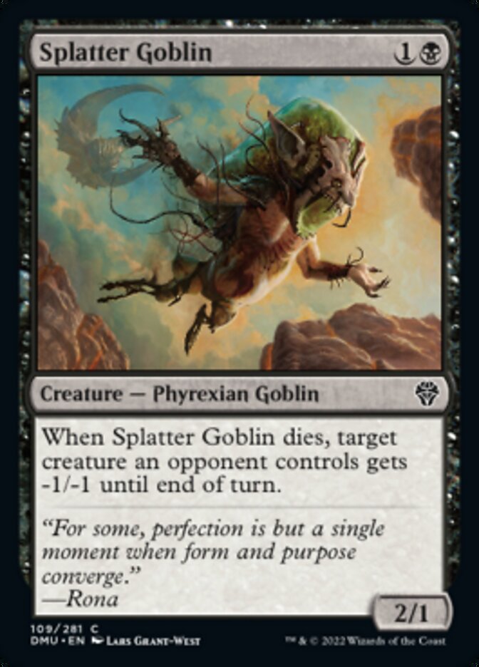 Splatter Goblin (109) (DMU)