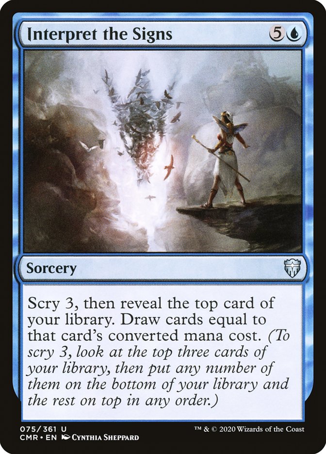 Interpret the Signs (75) (CMR)