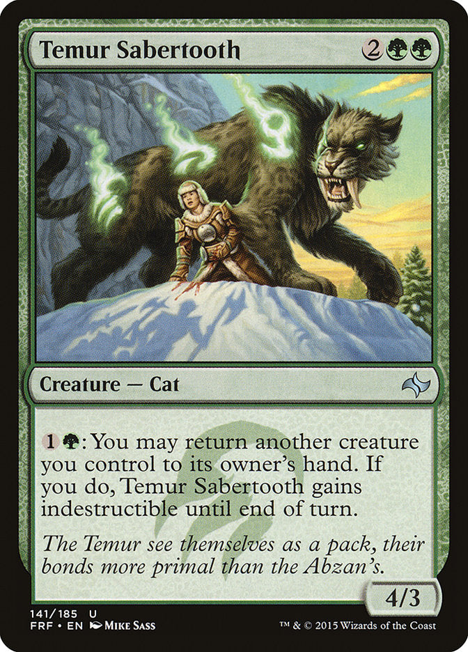 Temur Sabertooth (141) (FRF)