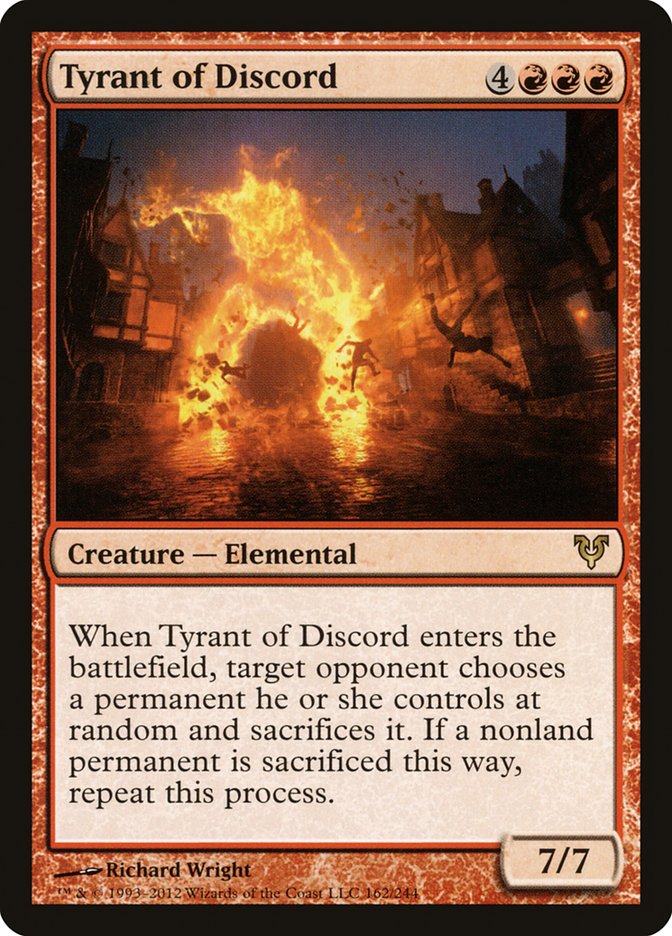 Tyrant of Discord (162) (AVR)