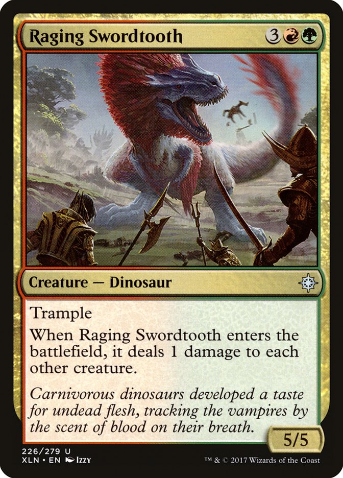 Raging Swordtooth (226) (XLN)