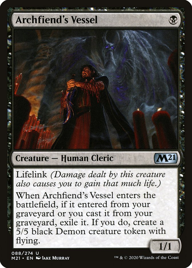 Archfiend's Vessel (88) (M21)