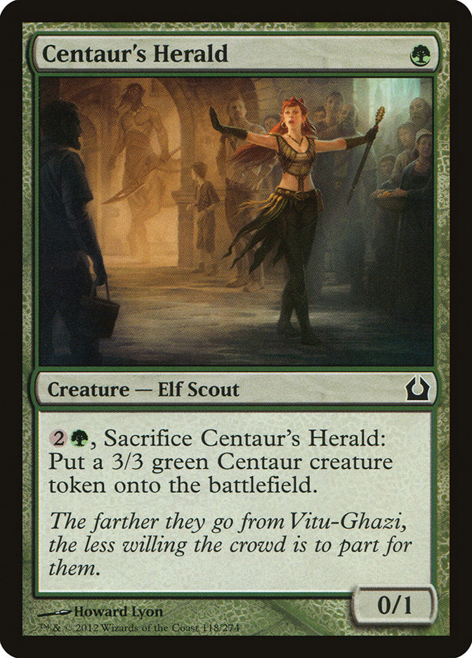 Centaur's Herald (118) (RTR)