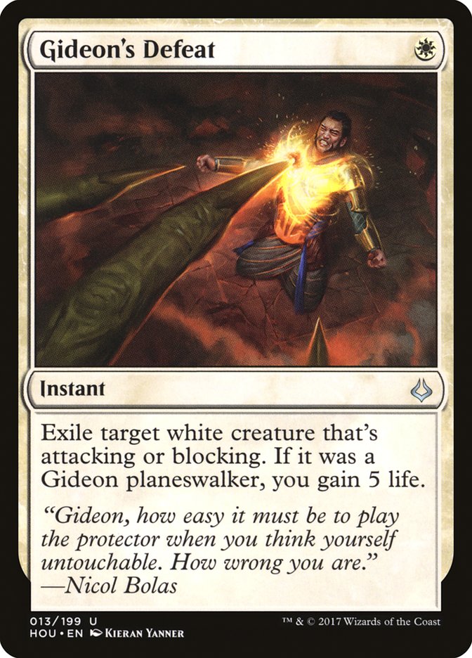 Gideon's Defeat (13) (HOU)