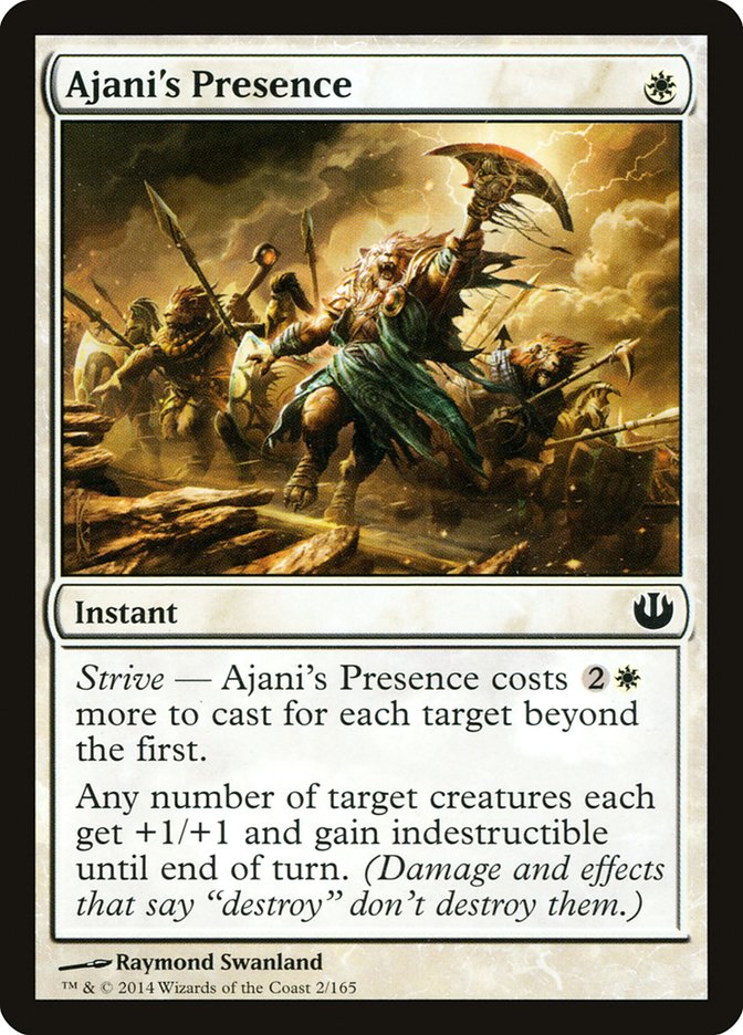 Ajani's Presence (2) (JOU)