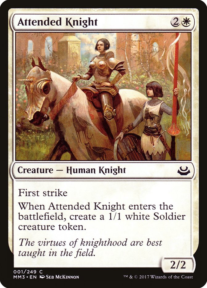 Attended Knight (1) (MM3)