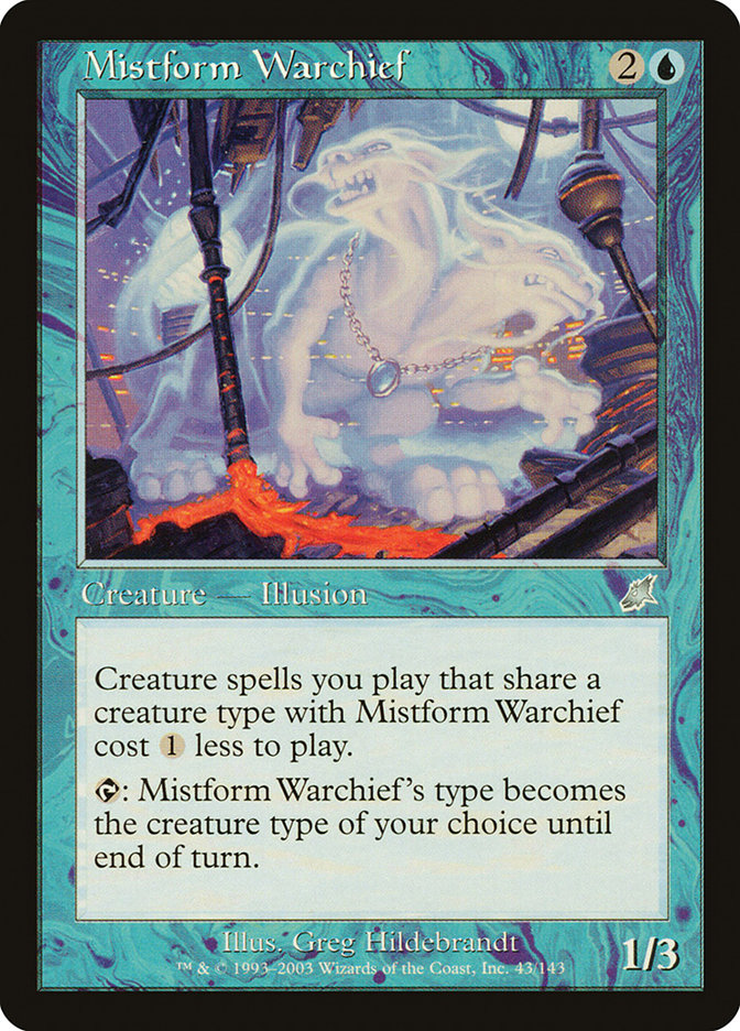 Mistform Warchief (43) (SCG)