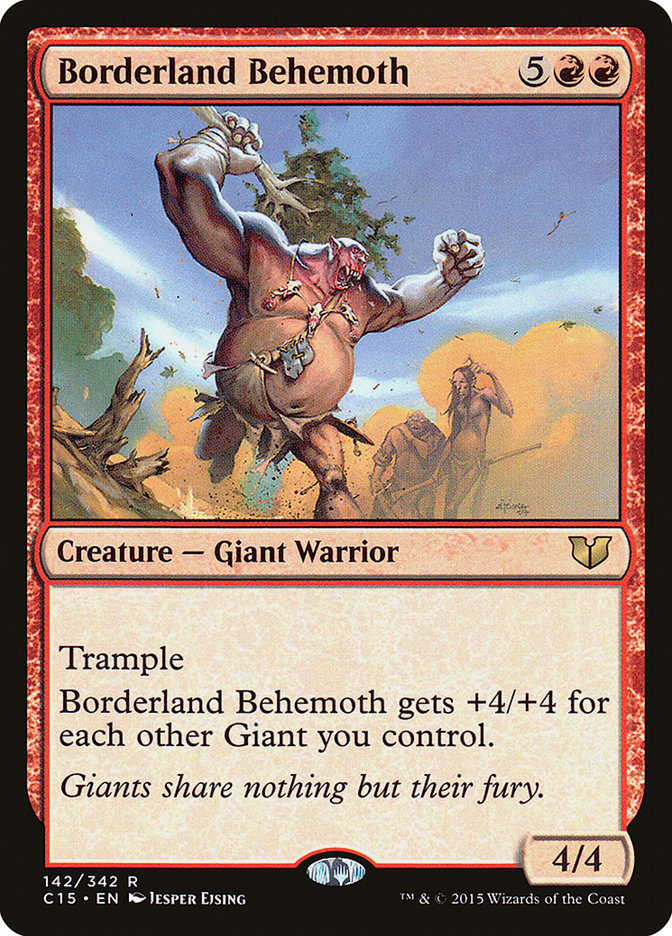 Borderland Behemoth (142) (C15)