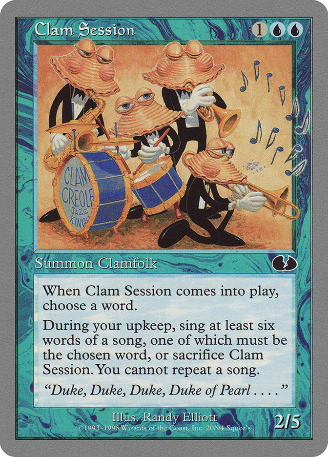 Clam Session (20) (UGL)