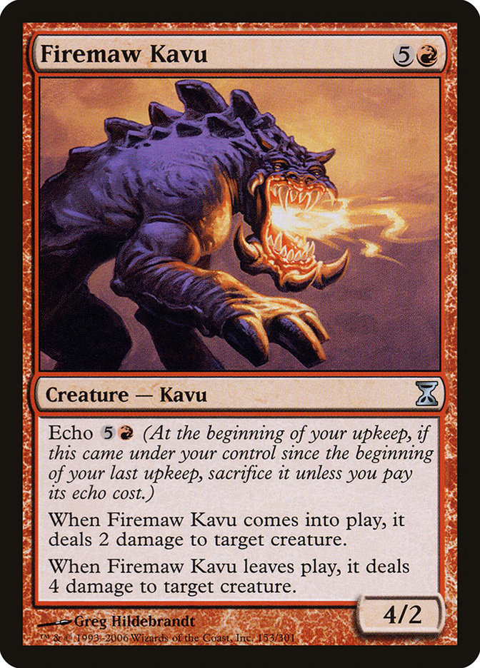 Firemaw Kavu (153) (TSP)