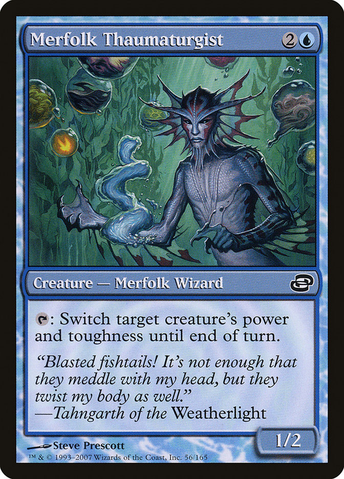 Merfolk Thaumaturgist (56) (PLC)