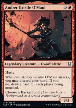 Amber Gristle O'Maul (159) (CLB)