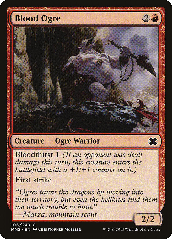 Blood Ogre (106) (MM2)