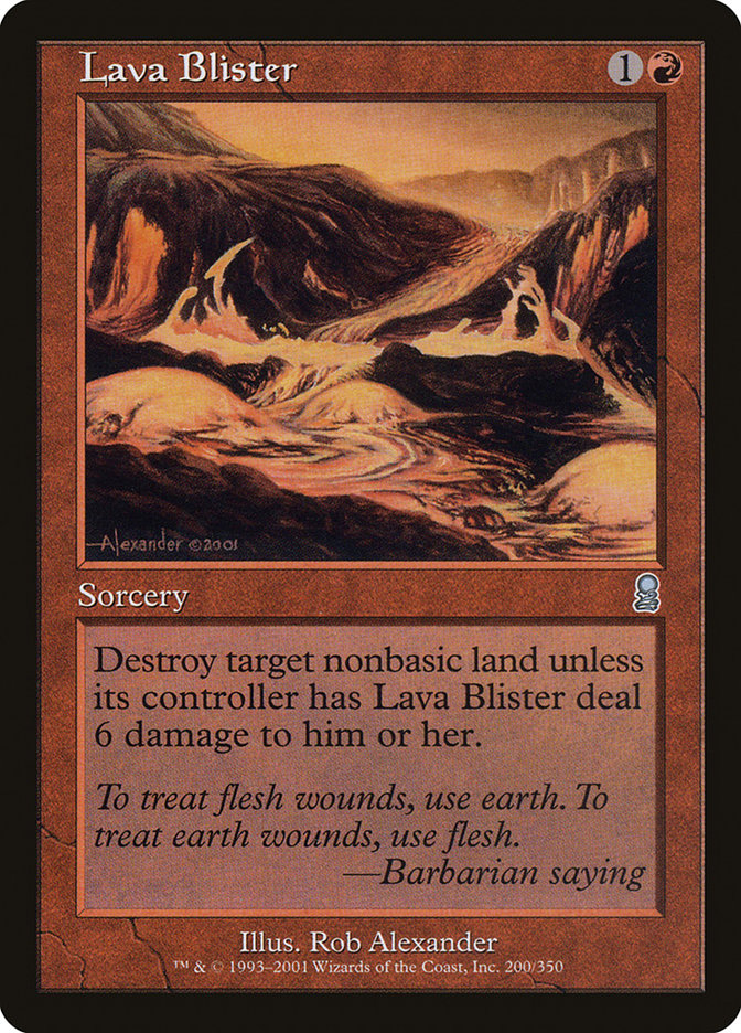 Lava Blister (200) (ODY)