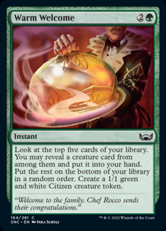 Warm Welcome (164) (SNC)
