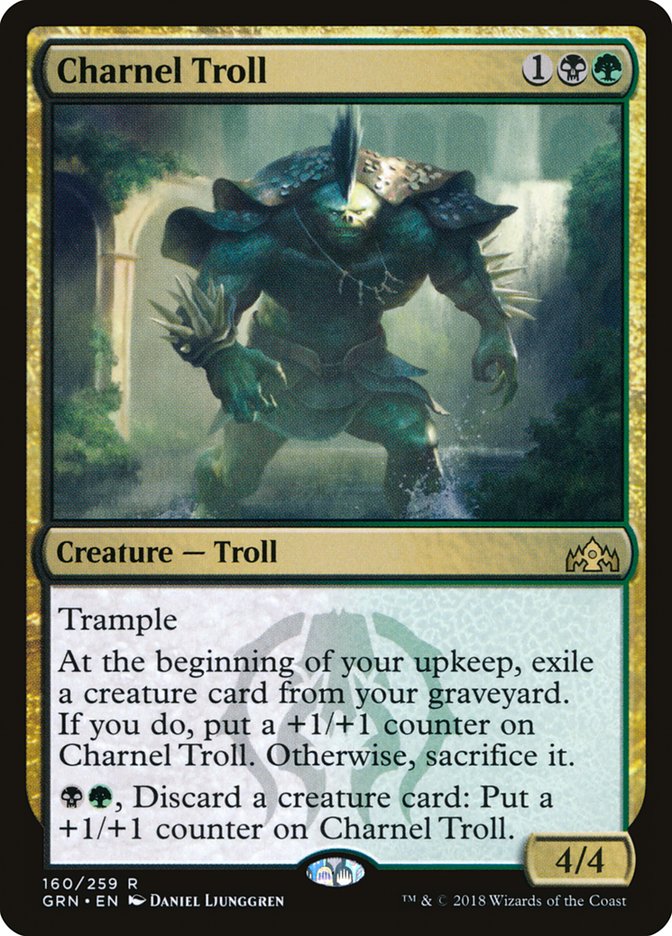Charnel Troll (160) (GRN)