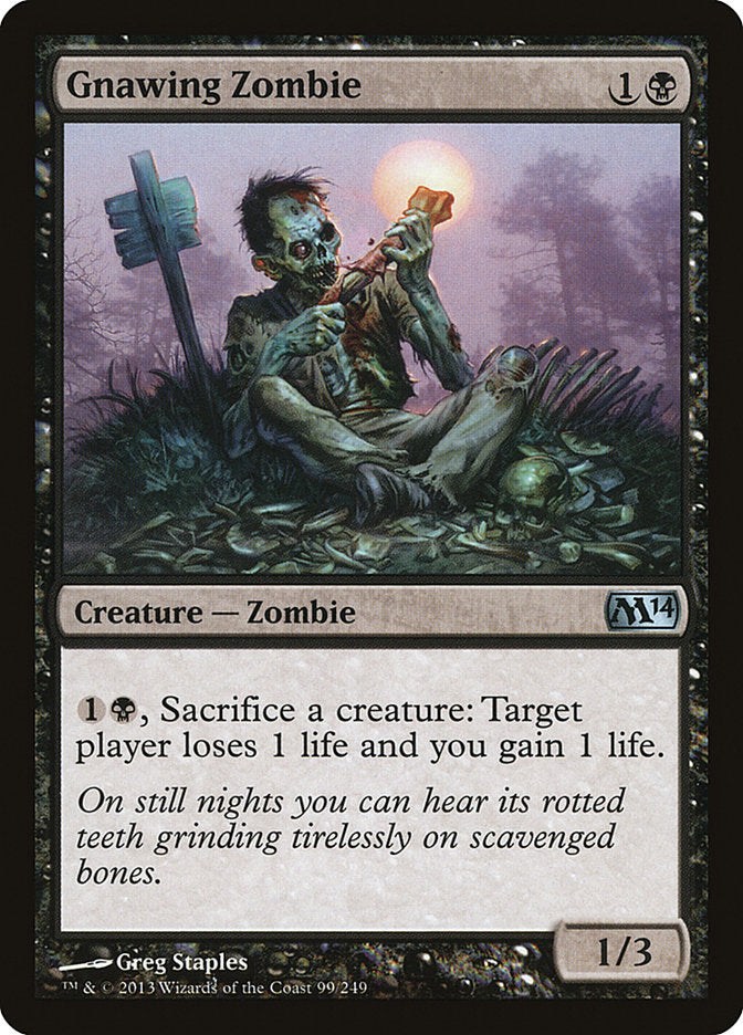 Gnawing Zombie (99) (M14)