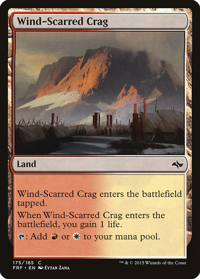 Wind-Scarred Crag (175) (FRF)