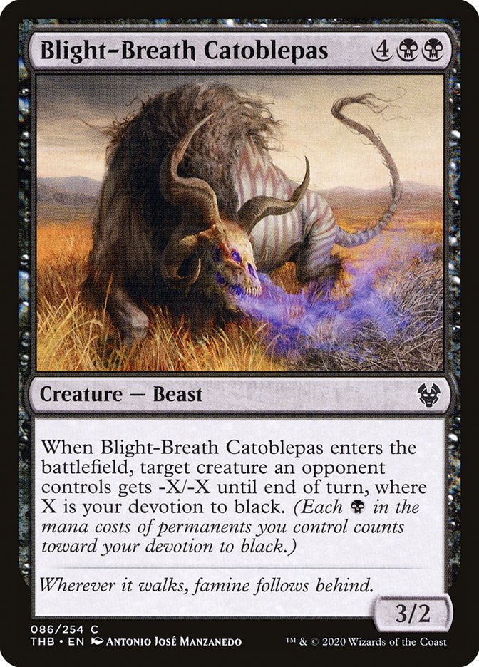 Blight-Breath Catoblepas (86) (THB)