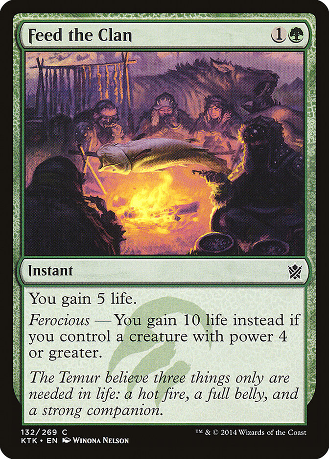 Feed the Clan (132) (KTK)