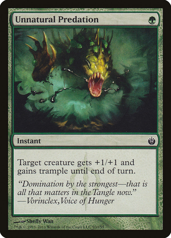Unnatural Predation (93) (MBS)