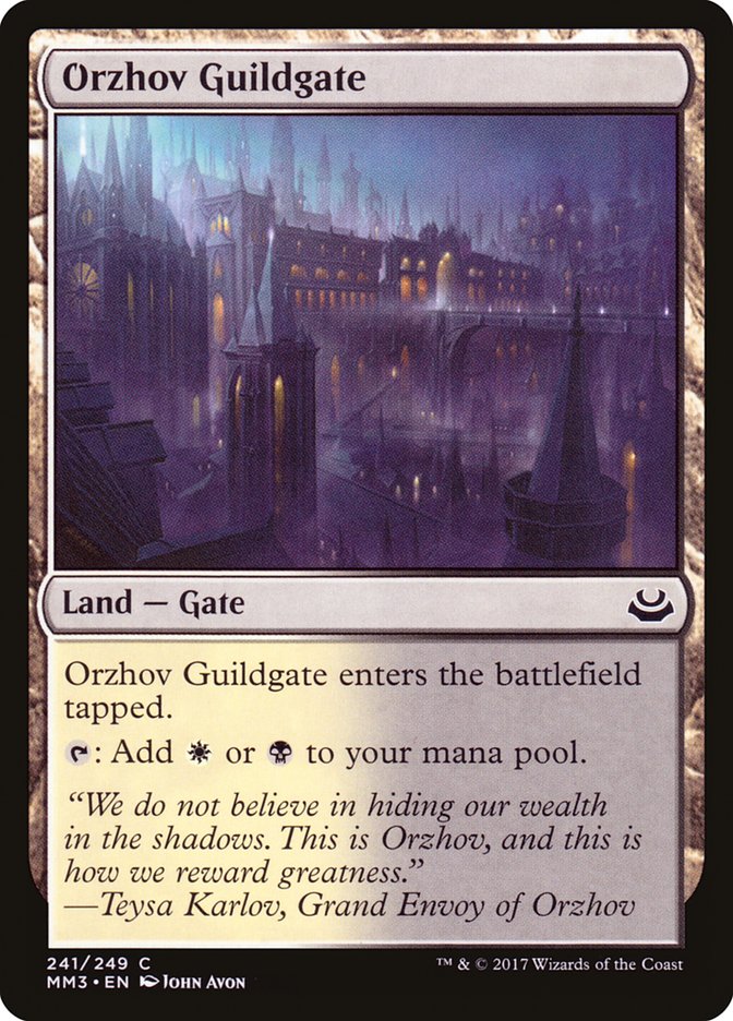 Orzhov Guildgate (241) (MM3)