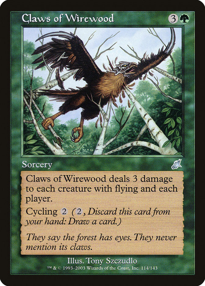 Claws of Wirewood (114) (SCG)