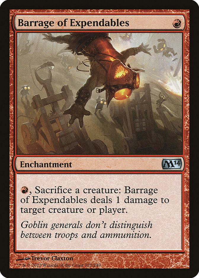 Barrage of Expendables (127) (M14)