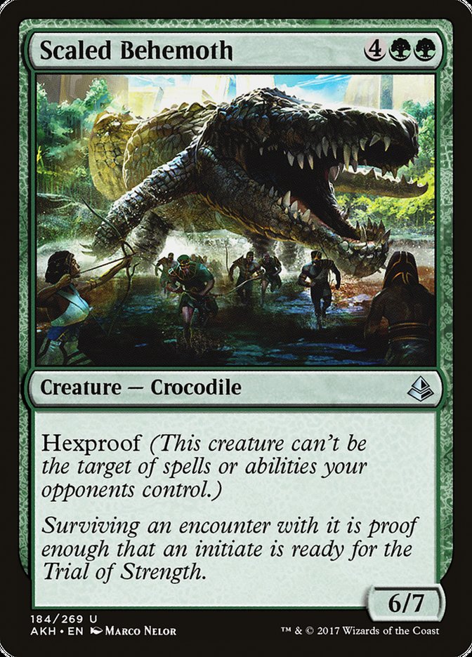 Scaled Behemoth (184) (AKH)
