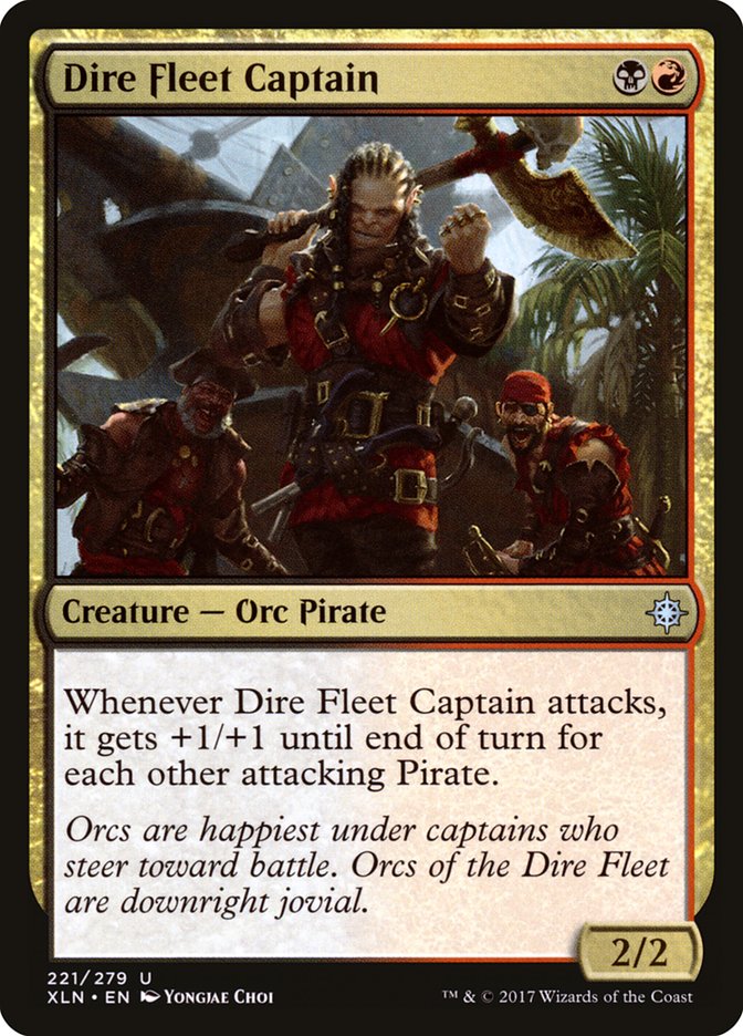 Dire Fleet Captain (221) (XLN)