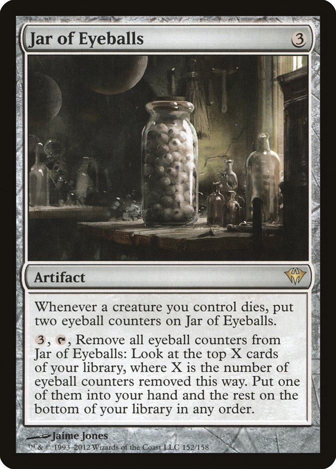 Jar of Eyeballs (152) (DKA)