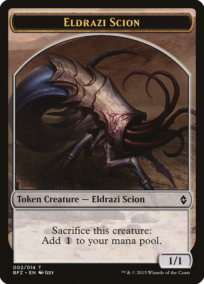 Eldrazi Scion Token (002) (2) (BFZ)