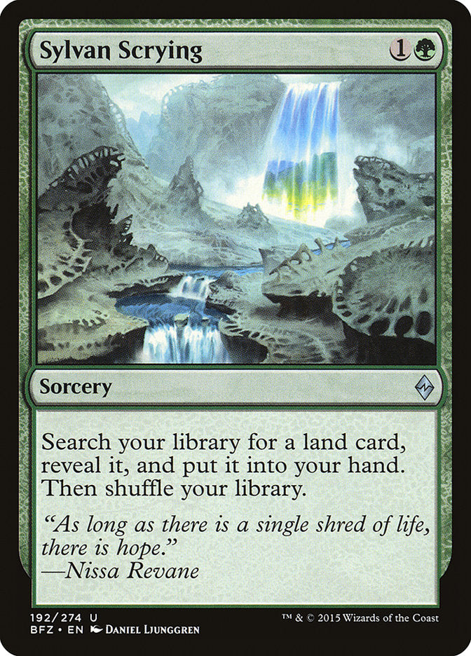 Sylvan Scrying (192) (BFZ)