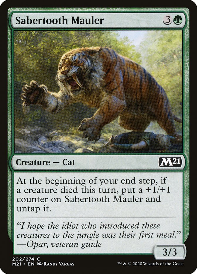 Sabertooth Mauler (202) (M21)