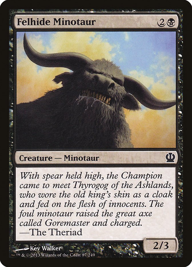 Felhide Minotaur (87) (THS)
